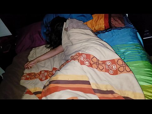 ❤️ Stepson berating his young stepmother while she sleeps. ❤️ Fucking video at us ☑